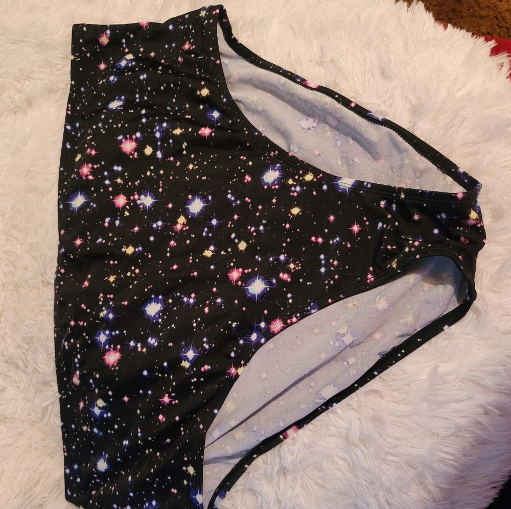 Galaxy swim bottoms ♡